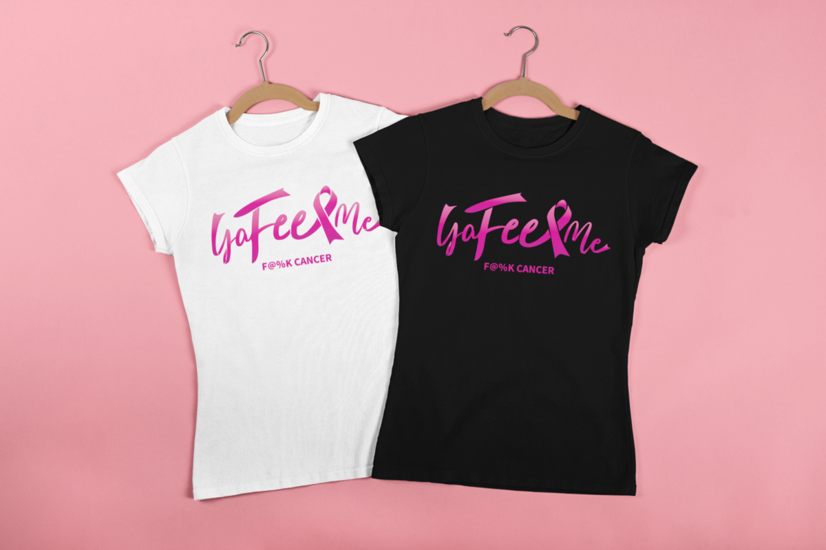 YAFEELME CANCER TEE (Ladies)