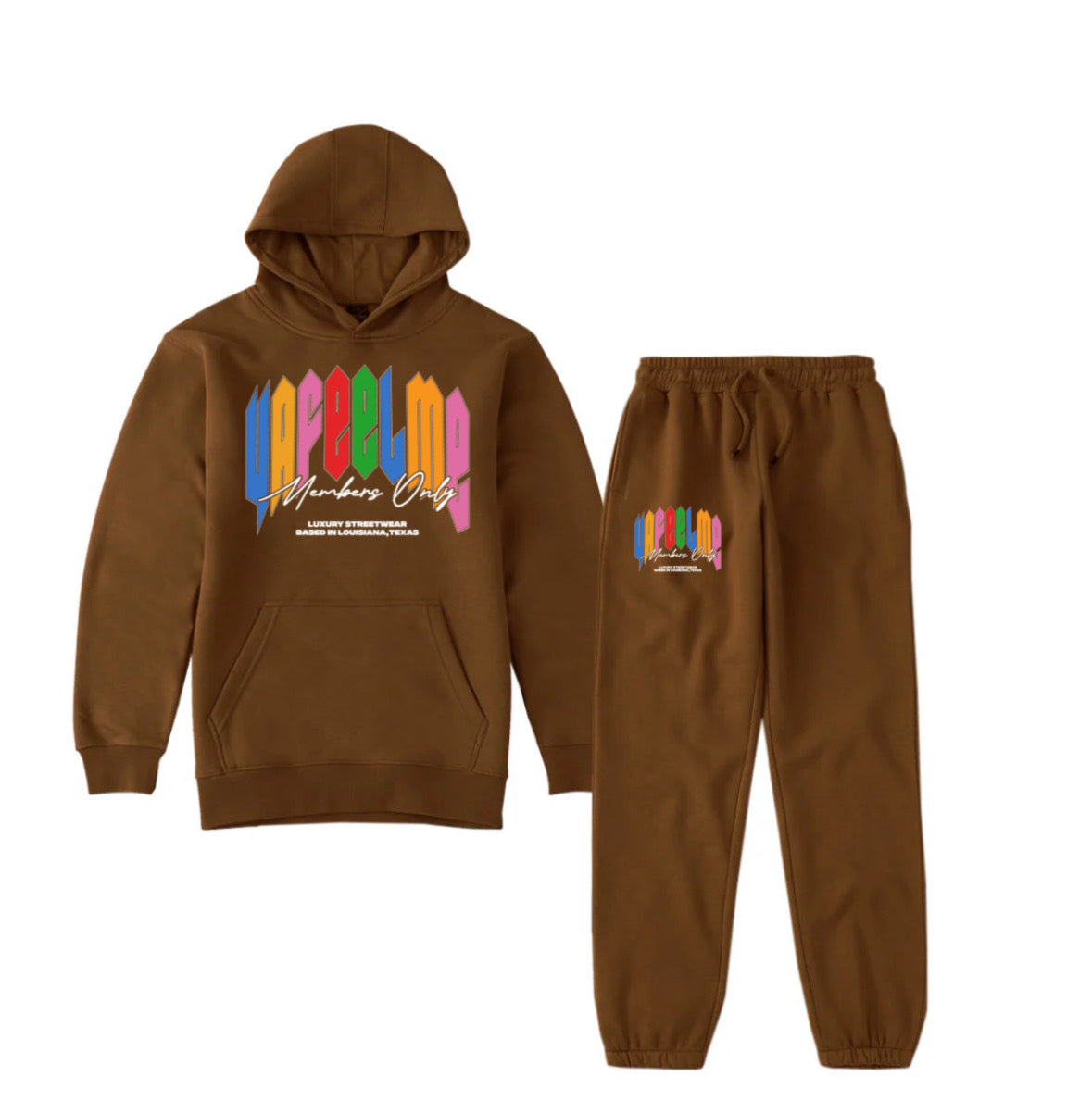 MEMBERS ONLY” HOODIE SET