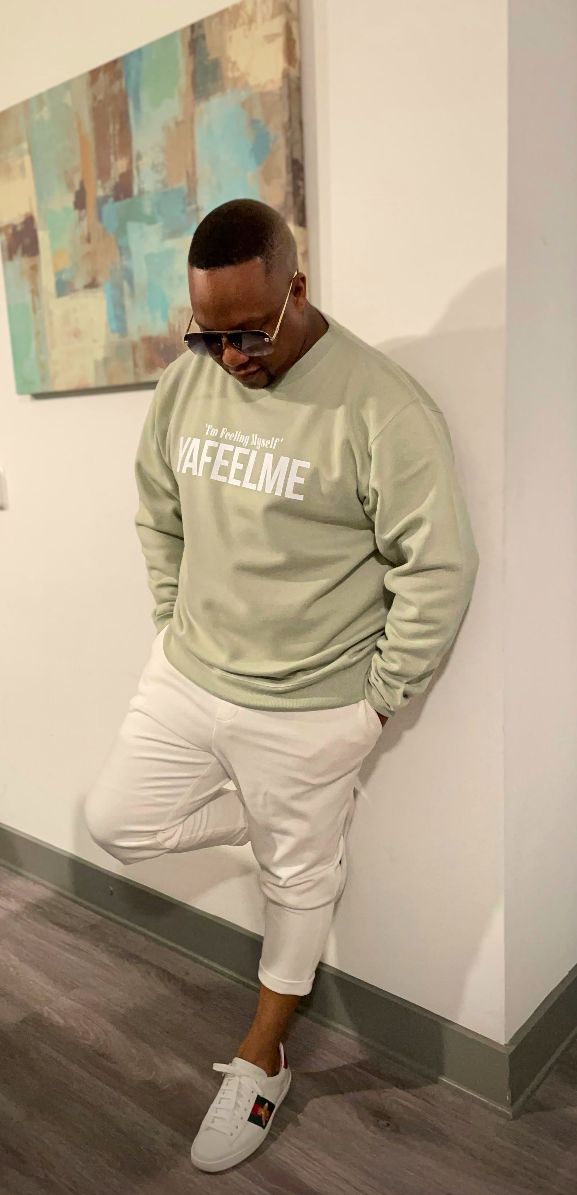 FEELING MYSELF CREWNECK