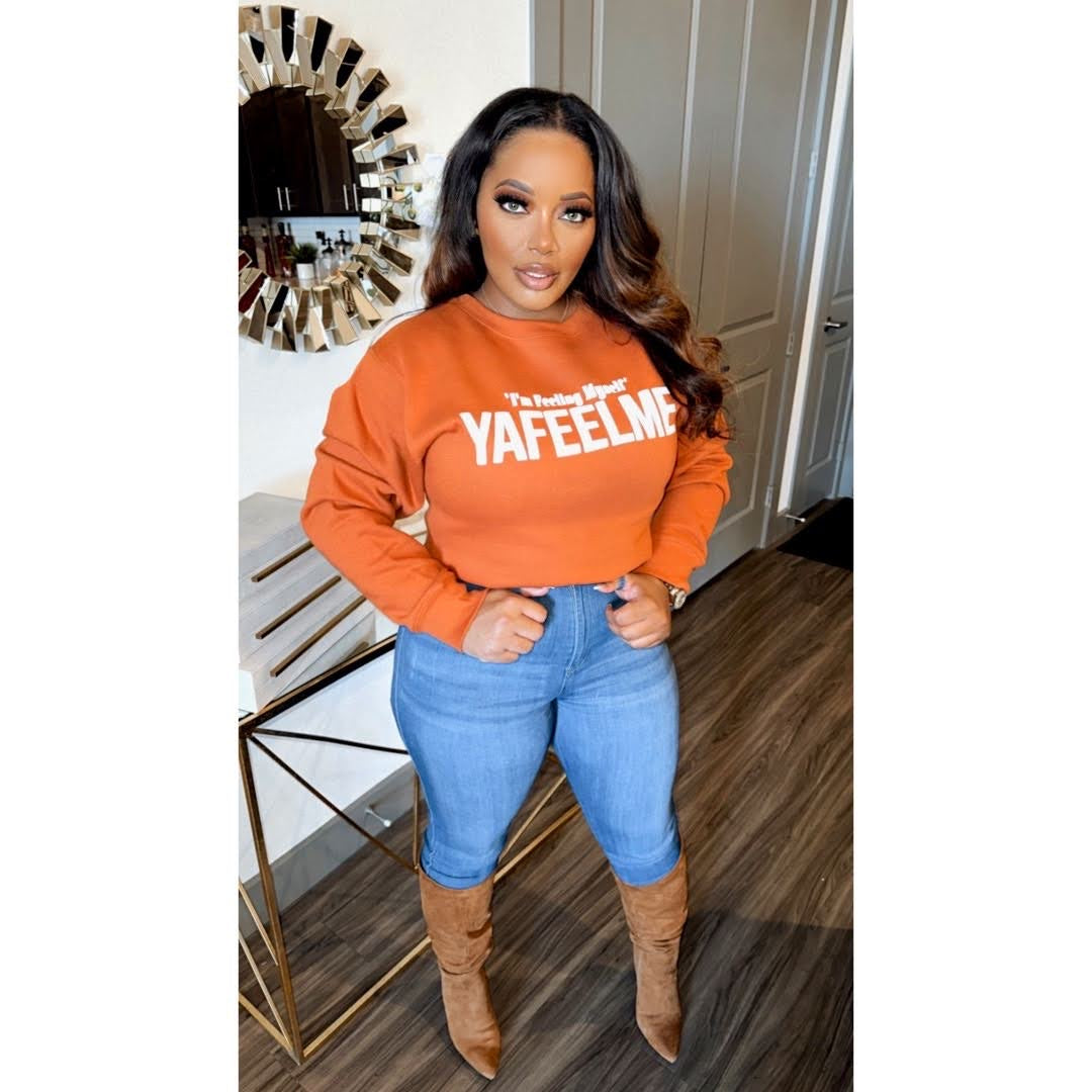FEELING MYSELF CREWNECK
